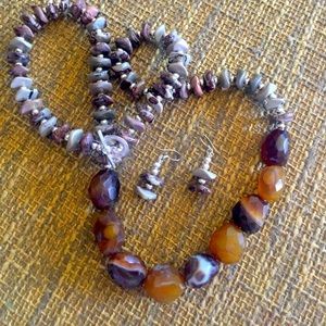 Necklace and Earrings